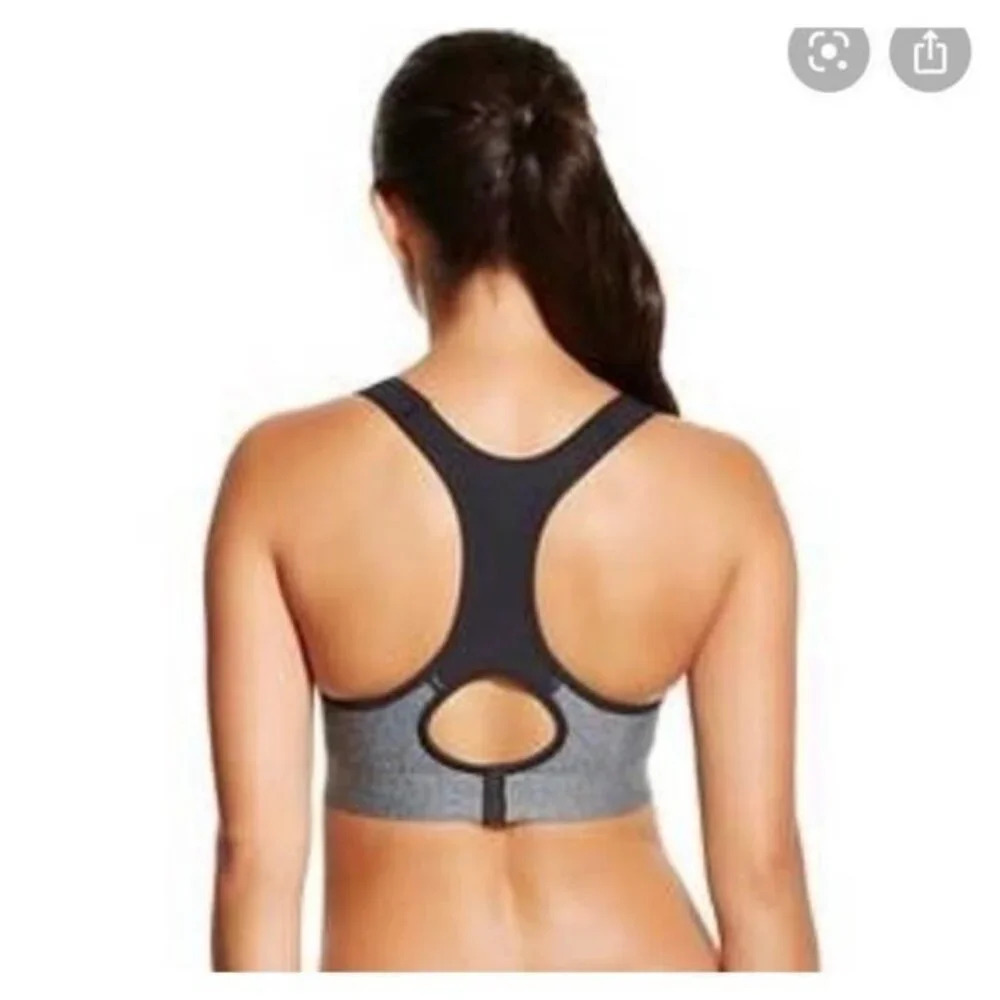 Champion Fusion Flex Seamless Sports Bra Gray S